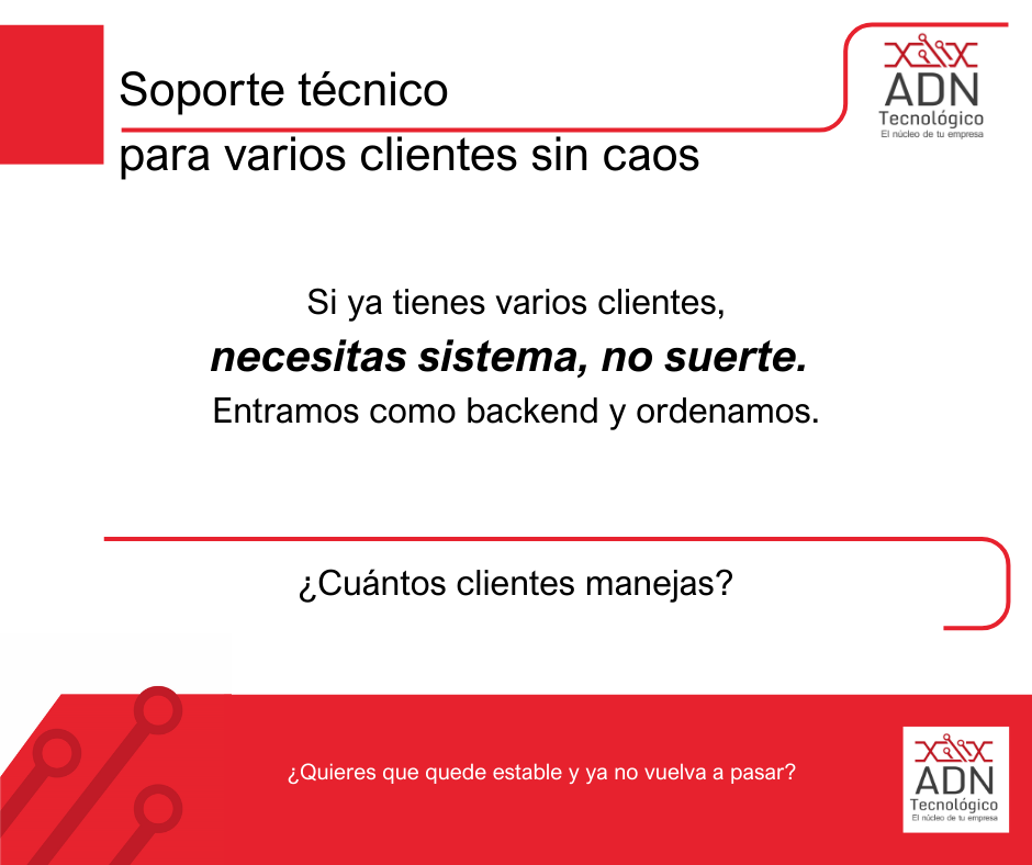 Soporte para varios clientes sin caos