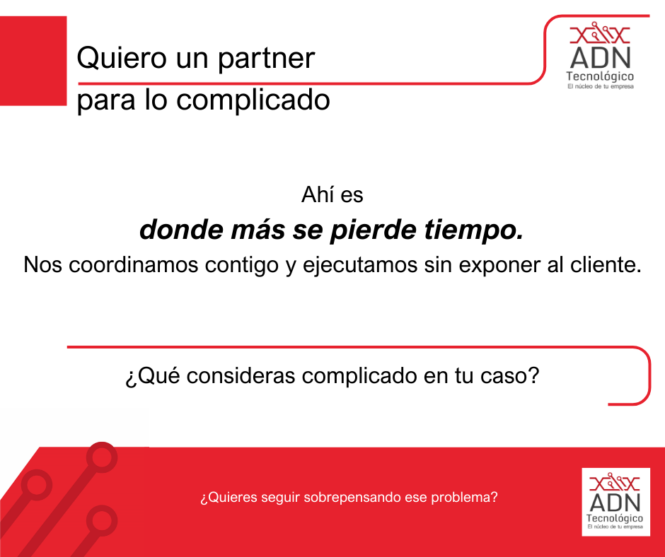 Un partner para casos complicados