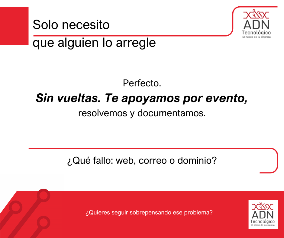 Solo necesito que alguien lo arregle