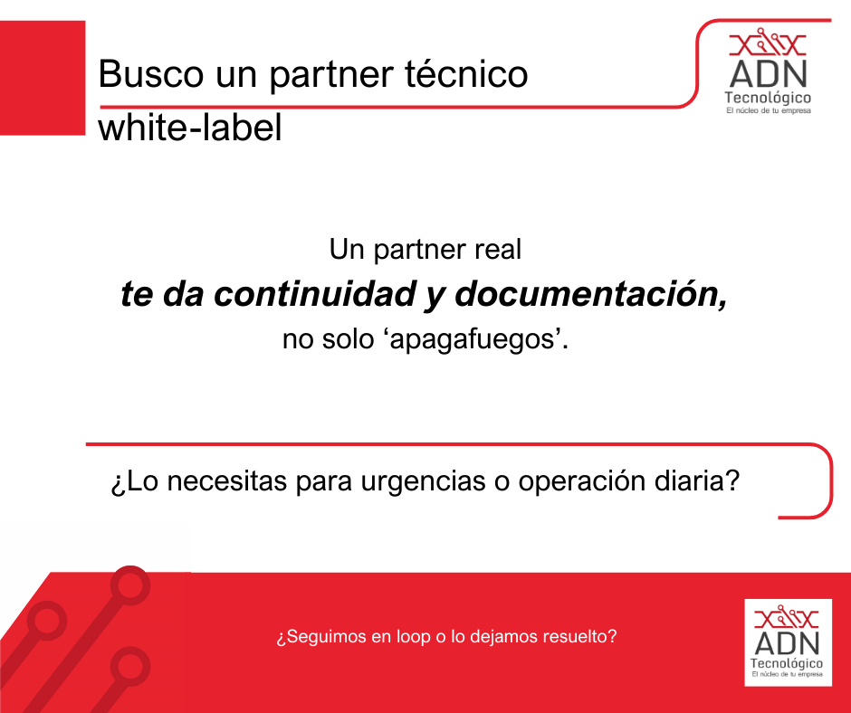 Busco un partner técnico white-label