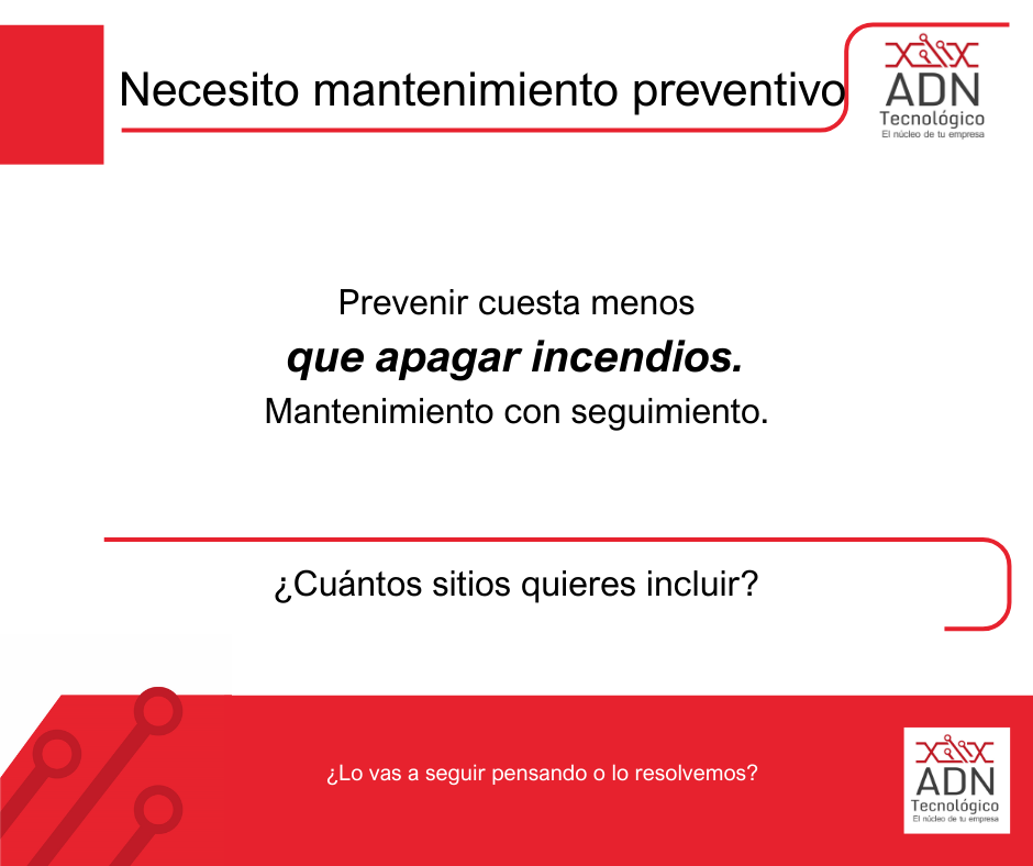 Mantenimiento preventivo
