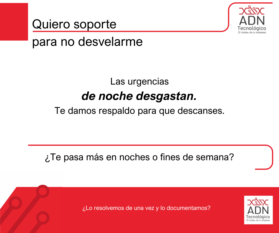 Soporte para no desvelarme