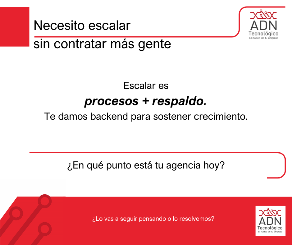 Escalar sin contratar más gente
